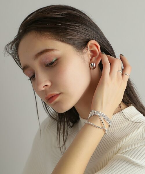 COCOSHNIK ONKITSCH / ココシュニックオンキッチュ ネックレス・ペンダント・チョーカー | シルバー ボールチェーン ラリエット ネックレス | 詳細11