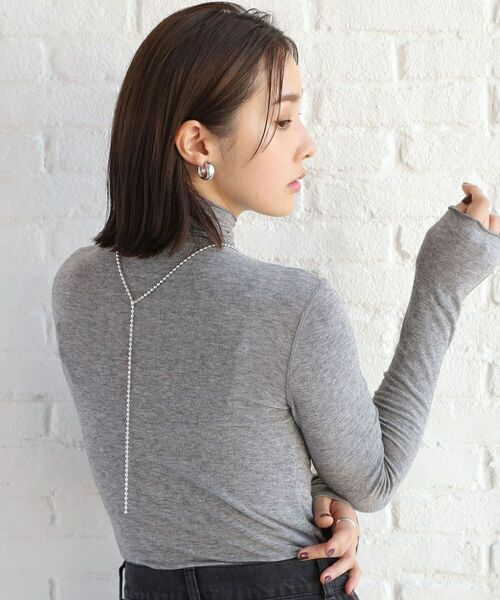 COCOSHNIK ONKITSCH / ココシュニックオンキッチュ ネックレス・ペンダント・チョーカー | シルバー ボールチェーン ラリエット ネックレス | 詳細13