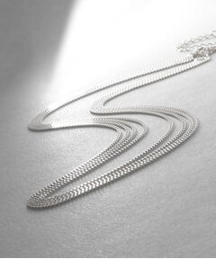 COCOSHNIK ONKITSCH / ココシュニックオンキッチュ ネックレス・ペンダント・チョーカー | シルバー カーブチェーン レイヤード ネックレス