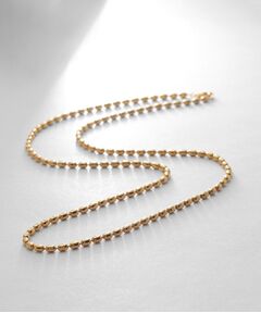 COCOSHNIK ONKITSCH / ココシュニックオンキッチュ ネックレス・ペンダント・チョーカー | シルバー デザインチェーン オーバルボールM ネックレス GP