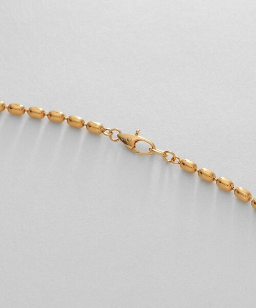 COCOSHNIK ONKITSCH / ココシュニックオンキッチュ ネックレス・ペンダント・チョーカー | シルバー デザインチェーン オーバルボールM ネックレス GP | 詳細3