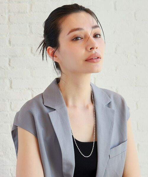 COCOSHNIK ONKITSCH / ココシュニックオンキッチュ ネックレス・ペンダント・チョーカー | シルバー デザインチェーン オーバルボールM ネックレス | 詳細11