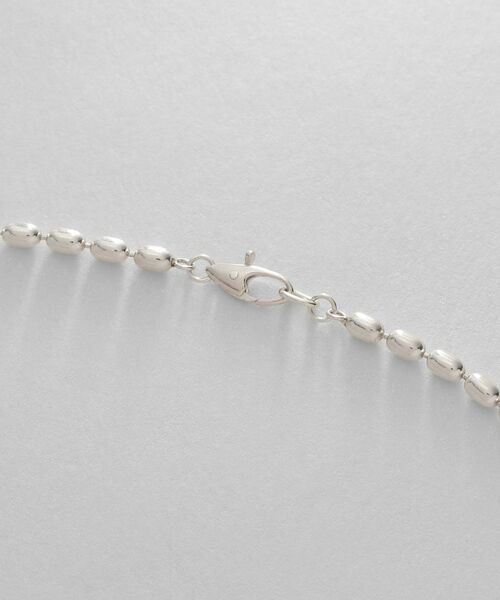 COCOSHNIK ONKITSCH / ココシュニックオンキッチュ ネックレス・ペンダント・チョーカー | シルバー デザインチェーン オーバルボールM ネックレス | 詳細3