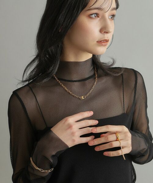 COCOSHNIK ONKITSCH / ココシュニックオンキッチュ ネックレス・ペンダント・チョーカー | シルバー ロックモチーフネックレス GP | 詳細7