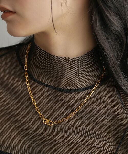 COCOSHNIK ONKITSCH / ココシュニックオンキッチュ ネックレス・ペンダント・チョーカー | シルバー ロックモチーフネックレス GP | 詳細8