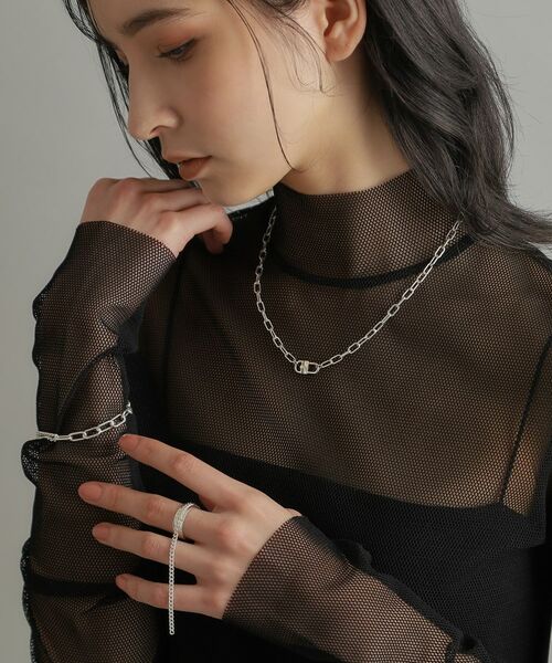 COCOSHNIK ONKITSCH / ココシュニックオンキッチュ ネックレス・ペンダント・チョーカー | シルバー ロックモチーフネックレス | 詳細8