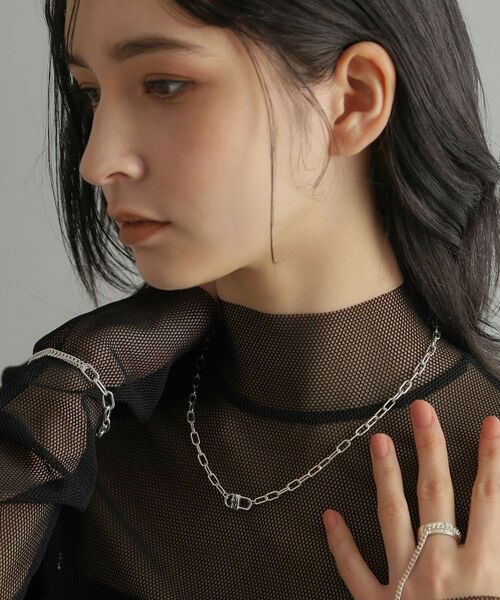 COCOSHNIK ONKITSCH / ココシュニックオンキッチュ ネックレス・ペンダント・チョーカー | シルバー ロックモチーフネックレス | 詳細9