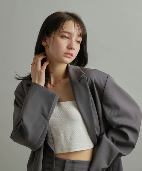 COCOSHNIK ONKITSCH / ココシュニックオンキッチュ ネックレス・ペンダント・チョーカー | シルバー ロックモチーフ ドレープネックレス GP | 詳細12