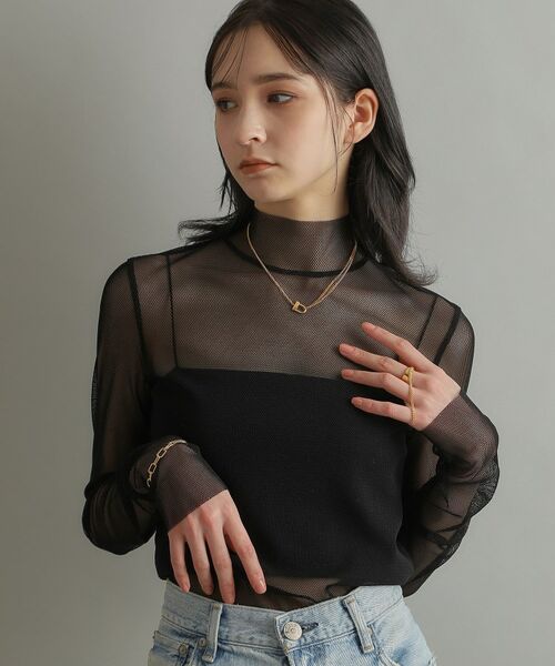 COCOSHNIK ONKITSCH / ココシュニックオンキッチュ ネックレス・ペンダント・チョーカー | シルバー ロックモチーフ ドレープネックレス GP | 詳細6