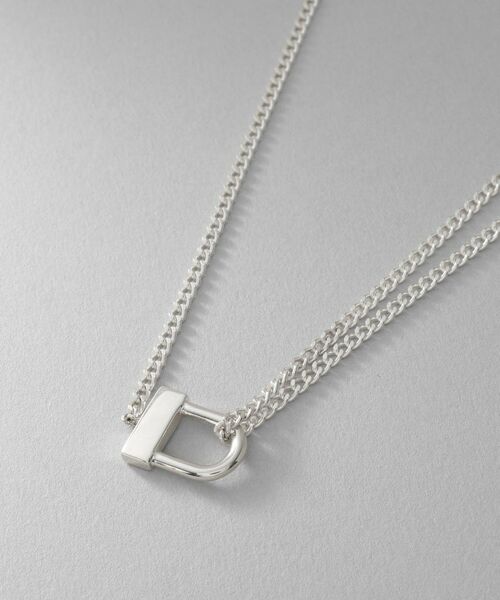 COCOSHNIK ONKITSCH / ココシュニックオンキッチュ ネックレス・ペンダント・チョーカー | シルバー ロックモチーフ ドレープネックレス | 詳細2