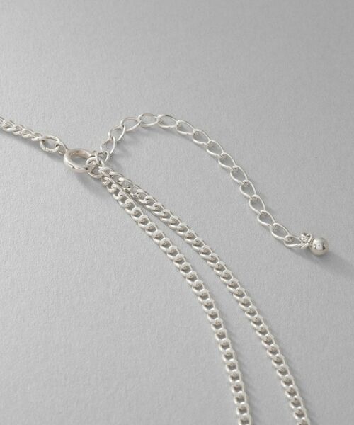 COCOSHNIK ONKITSCH / ココシュニックオンキッチュ ネックレス・ペンダント・チョーカー | シルバー ロックモチーフ ドレープネックレス | 詳細3