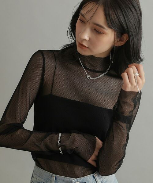 COCOSHNIK ONKITSCH / ココシュニックオンキッチュ ネックレス・ペンダント・チョーカー | シルバー ロックモチーフ ドレープネックレス | 詳細7