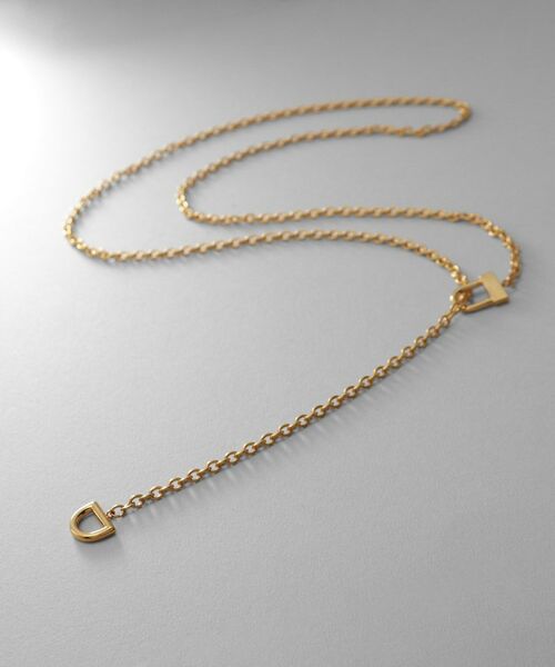 COCOSHNIK ONKITSCH / ココシュニックオンキッチュ ネックレス・ペンダント・チョーカー | シルバー ロックモチーフ ラリエットネックレス GP | 詳細1