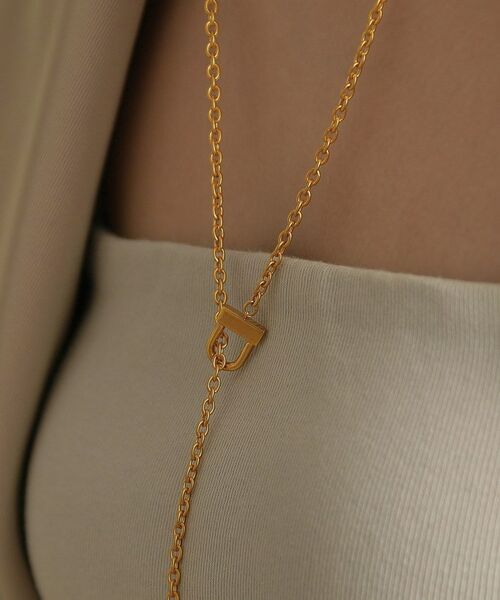 COCOSHNIK ONKITSCH / ココシュニックオンキッチュ ネックレス・ペンダント・チョーカー | シルバー ロックモチーフ ラリエットネックレス GP | 詳細10