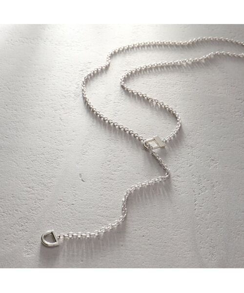 COCOSHNIK ONKITSCH / ココシュニックオンキッチュ ネックレス・ペンダント・チョーカー | シルバー ロックモチーフ ラリエットネックレス | 詳細6