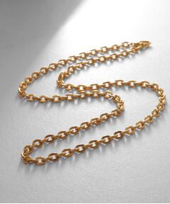 COCOSHNIK ONKITSCH / ココシュニックオンキッチュ ネックレス・ペンダント・チョーカー | シルバー デザインチェーン フラットオーバルリンクネックレス GP