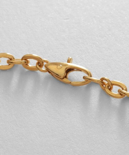 COCOSHNIK ONKITSCH / ココシュニックオンキッチュ ネックレス・ペンダント・チョーカー | シルバー デザインチェーン フラットオーバルリンクネックレス GP | 詳細3