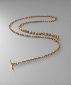 COCOSHNIK ONKITSCH / ココシュニックオンキッチュ ネックレス・ペンダント・チョーカー | シルバー ミックスネックレス ボールチェーンマンテル GP