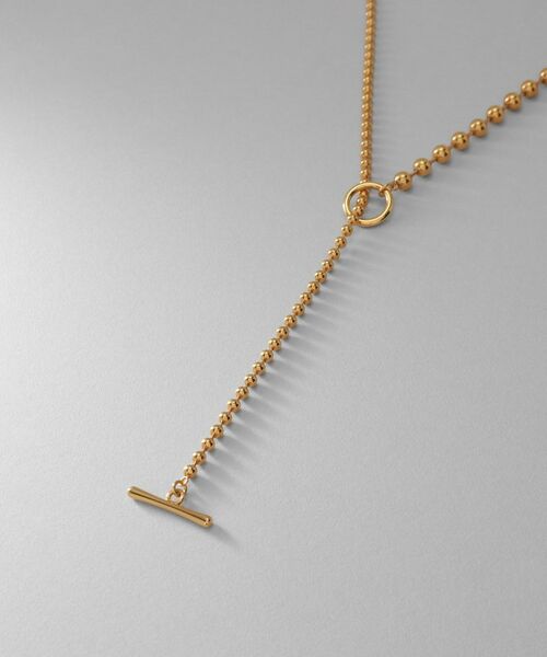 COCOSHNIK ONKITSCH / ココシュニックオンキッチュ ネックレス・ペンダント・チョーカー | シルバー ミックスネックレス ボールチェーンマンテル GP | 詳細2