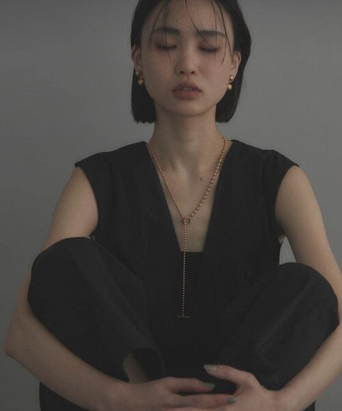 COCOSHNIK ONKITSCH / ココシュニックオンキッチュ ネックレス・ペンダント・チョーカー | シルバー ミックスネックレス ボールチェーンマンテル GP | 詳細8