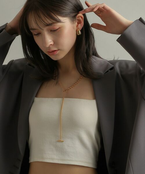 COCOSHNIK ONKITSCH / ココシュニックオンキッチュ ネックレス・ペンダント・チョーカー | シルバー ミックスネックレス ボールチェーンマンテル GP | 詳細9