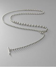 COCOSHNIK ONKITSCH / ココシュニックオンキッチュ ネックレス・ペンダント・チョーカー | シルバー ミックスネックレス ボールチェーンマンテル