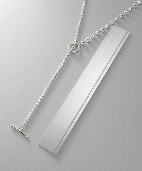 COCOSHNIK ONKITSCH / ココシュニックオンキッチュ ネックレス・ペンダント・チョーカー | シルバー ミックスネックレス ボールチェーンマンテル | 詳細3