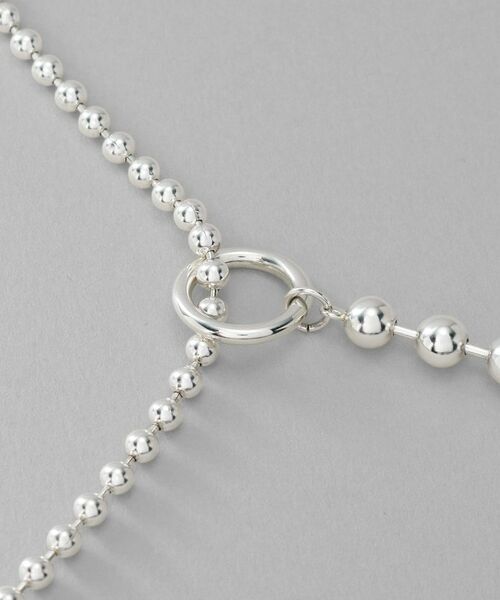 COCOSHNIK ONKITSCH / ココシュニックオンキッチュ ネックレス・ペンダント・チョーカー | シルバー ミックスネックレス ボールチェーンマンテル | 詳細4