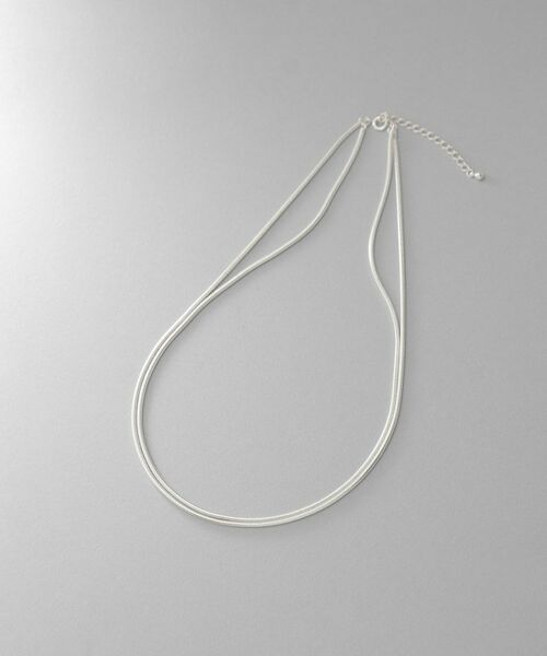 COCOSHNIK ONKITSCH / ココシュニックオンキッチュ ネックレス・ペンダント・チョーカー | シルバー スネークチェーン ダブルネックレス | 詳細4