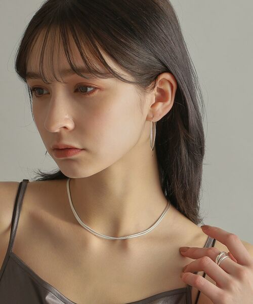 COCOSHNIK ONKITSCH / ココシュニックオンキッチュ ネックレス・ペンダント・チョーカー | シルバー スネークチェーン ダブルネックレス | 詳細9