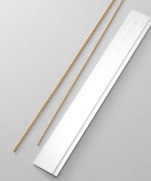 COCOSHNIK ONKITSCH / ココシュニックオンキッチュ ネックレス・ペンダント・チョーカー | シルバー ミックスカーブチェーンフリンジ ネックレス GP | 詳細3