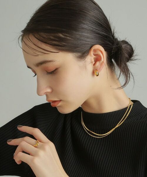 COCOSHNIK ONKITSCH / ココシュニックオンキッチュ ネックレス・ペンダント・チョーカー | シルバー デザインチェーン カーブネックレス GP | 詳細16