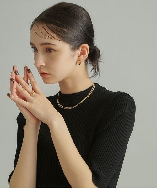 COCOSHNIK ONKITSCH / ココシュニックオンキッチュ ネックレス・ペンダント・チョーカー | シルバー デザインチェーン カーブネックレス GP | 詳細17