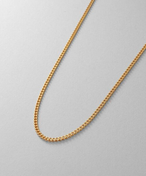 COCOSHNIK ONKITSCH / ココシュニックオンキッチュ ネックレス・ペンダント・チョーカー | シルバー デザインチェーン カーブネックレス GP | 詳細2