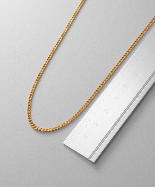 COCOSHNIK ONKITSCH / ココシュニックオンキッチュ ネックレス・ペンダント・チョーカー | シルバー デザインチェーン カーブネックレス GP | 詳細3