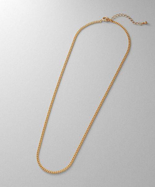 COCOSHNIK ONKITSCH / ココシュニックオンキッチュ ネックレス・ペンダント・チョーカー | シルバー デザインチェーン カーブネックレス GP | 詳細4