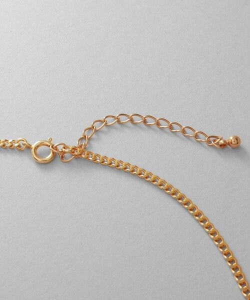 COCOSHNIK ONKITSCH / ココシュニックオンキッチュ ネックレス・ペンダント・チョーカー | シルバー デザインチェーン カーブネックレス GP | 詳細5