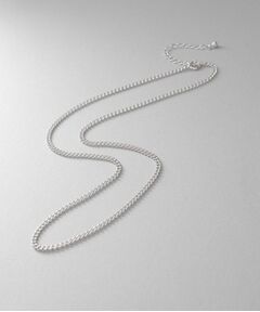 COCOSHNIK ONKITSCH / ココシュニックオンキッチュ ネックレス・ペンダント・チョーカー | シルバー デザインチェーン カーブネックレス