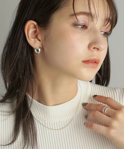 COCOSHNIK ONKITSCH / ココシュニックオンキッチュ ネックレス・ペンダント・チョーカー | シルバー デザインチェーン カーブネックレス | 詳細13