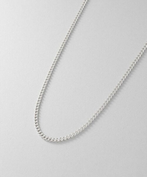 COCOSHNIK ONKITSCH / ココシュニックオンキッチュ ネックレス・ペンダント・チョーカー | シルバー デザインチェーン カーブネックレス | 詳細2