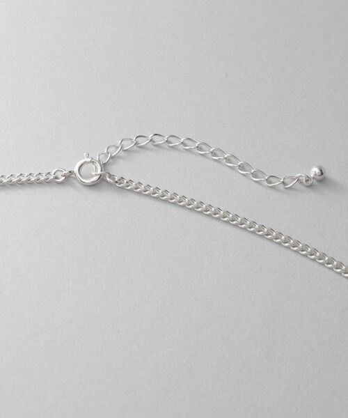 COCOSHNIK ONKITSCH / ココシュニックオンキッチュ ネックレス・ペンダント・チョーカー | シルバー デザインチェーン カーブネックレス | 詳細5