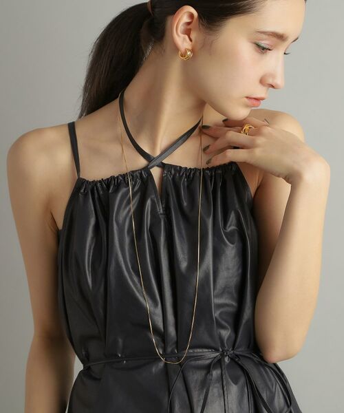 COCOSHNIK ONKITSCH / ココシュニックオンキッチュ ネックレス・ペンダント・チョーカー | シルバー デザインチェーン ベネチアンネックレス（90cm） GP | 詳細10