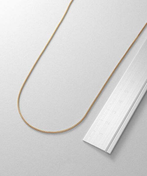 COCOSHNIK ONKITSCH / ココシュニックオンキッチュ ネックレス・ペンダント・チョーカー | シルバー デザインチェーン ベネチアンネックレス（90cm） GP | 詳細3