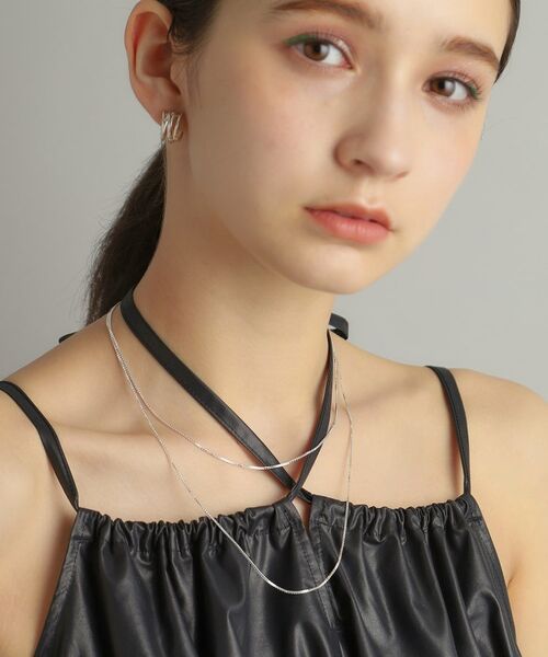 COCOSHNIK ONKITSCH / ココシュニックオンキッチュ ネックレス・ペンダント・チョーカー | シルバー デザインチェーン ベネチアンネックレス（90cm） | 詳細12