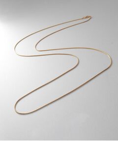 COCOSHNIK ONKITSCH / ココシュニックオンキッチュ ネックレス・ペンダント・チョーカー | シルバー デザインチェーン スネークネックレス（90cm） GP