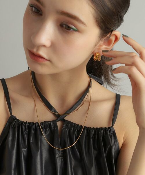 COCOSHNIK ONKITSCH / ココシュニックオンキッチュ ネックレス・ペンダント・チョーカー | シルバー デザインチェーン スネークネックレス（90cm） GP | 詳細14