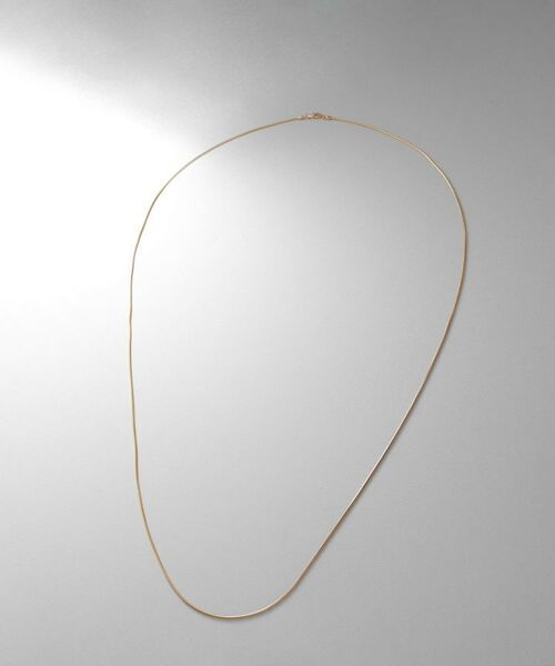 COCOSHNIK ONKITSCH / ココシュニックオンキッチュ ネックレス・ペンダント・チョーカー | シルバー デザインチェーン スネークネックレス（90cm） GP | 詳細4