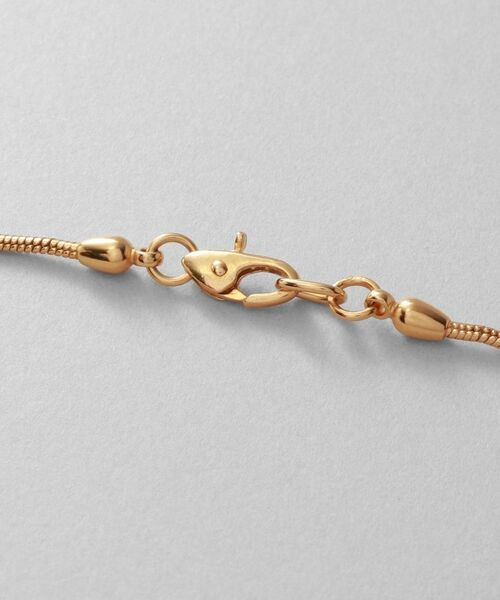 COCOSHNIK ONKITSCH / ココシュニックオンキッチュ ネックレス・ペンダント・チョーカー | シルバー デザインチェーン スネークネックレス（90cm） GP | 詳細5