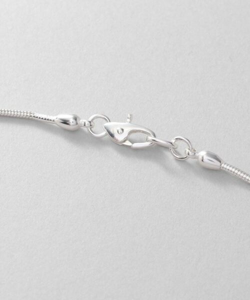 COCOSHNIK ONKITSCH / ココシュニックオンキッチュ ネックレス・ペンダント・チョーカー | シルバー デザインチェーン スネークネックレス（90cm） | 詳細5