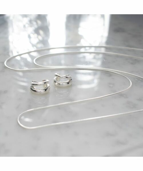 COCOSHNIK ONKITSCH / ココシュニックオンキッチュ ネックレス・ペンダント・チョーカー | シルバー デザインチェーン スネークネックレス（90cm） | 詳細6